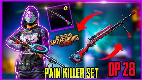 UPGRADING NEW DP 28 ( ENIGMATIC KILLER CRATE ) - PUBG MOBILE CRATE OPENING