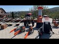 My Stihl collection in one place gas and battery powered tools.( Toate utilajele de la Stihl.)