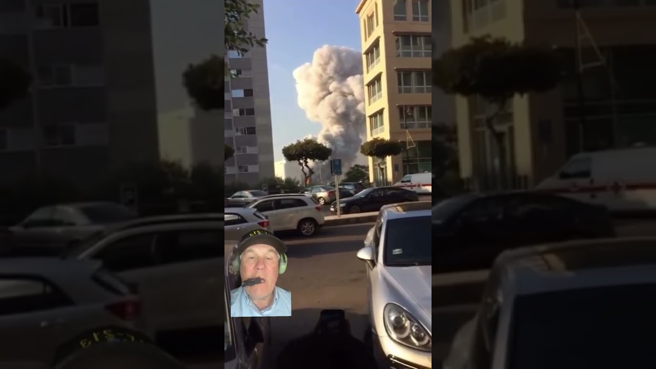 Складные машинки «Взрывная волна» в Бейруте