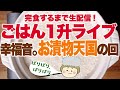 【大食い ノーカット 】＃５ ご飯を１升食べきるまでライブ配信！#家で一緒にやってみよう【#ご飯１升ライブ 】【#ロシアン佐藤 】【RussianSato 】