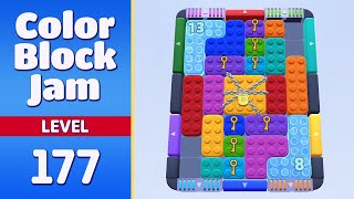 Color Block Jam Level 177 | Every Puzzle Solved! 🎯