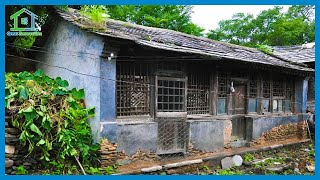 Divorced to live with her parents, the young girl renovated an old house in a remote mountain