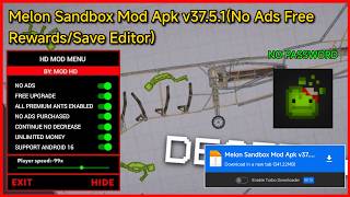 Melon Sandbox Mod Apk Free Shopping 2026 Unlimited Money Link screenshot 4