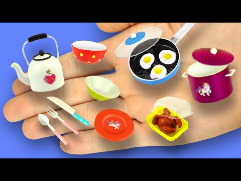 Video: Nádherné DIY miniatúry pre bábiky