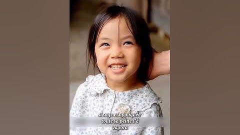 L'histoire de la petite fille de 3 ans !