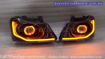 New Xylo Bmw Style Projector headlights with Drl if you want then call/WhatsApp us on 09711510017.
