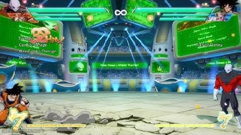 Basic Jiren Ki Blast Loop Combo