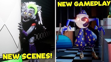 FNAF: Security Breach With All Its Cut Content FULL GAMEPLAY