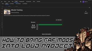 How to bring FAF mods into LOUD Project
