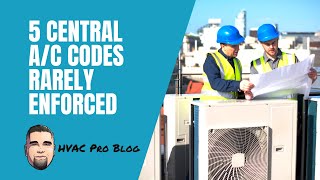 Famous Top 5 Residential Air-Conditioning Codes Not Enforced Profile
