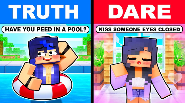 Minecraft but DRAMA TRUTH OR DARE...