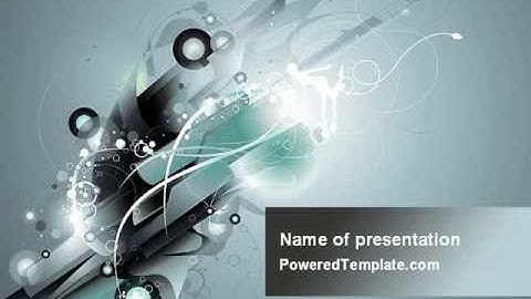 Abstract Pattern PowerPoint Template by PoweredTemplate.com