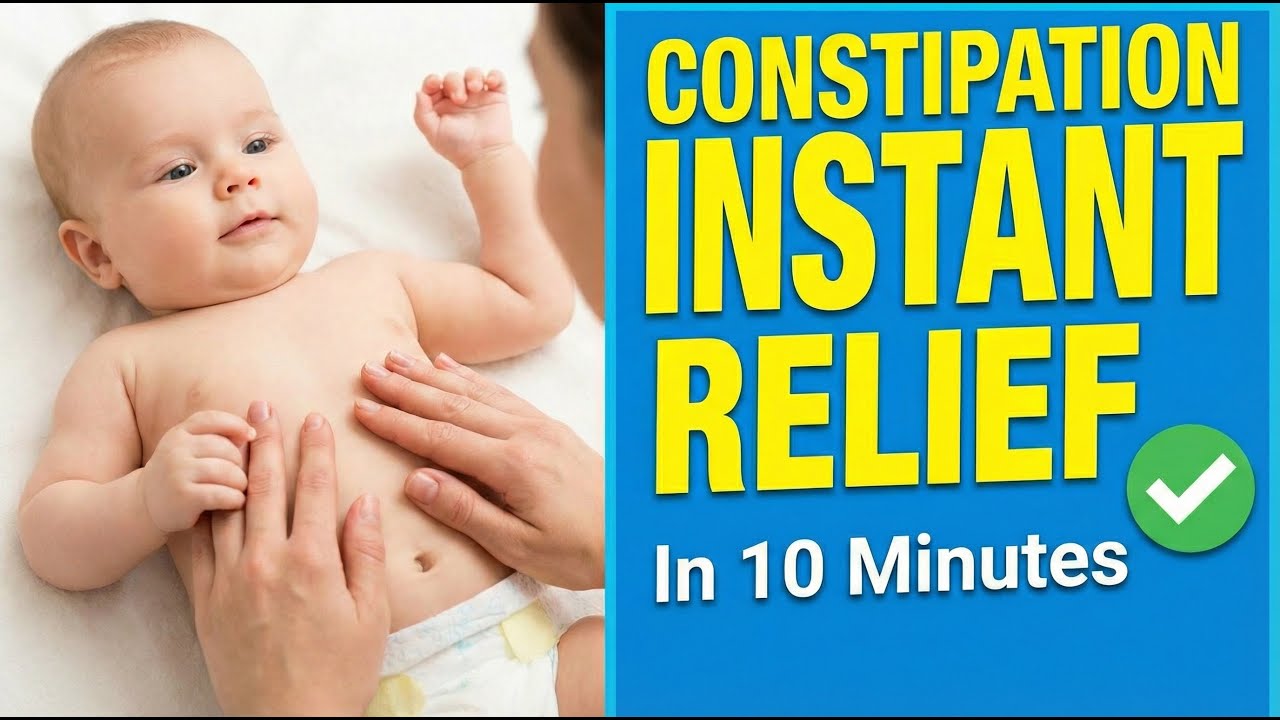 Baby Constipation Masterclass: Massage, Poop Colors & Instant Relief