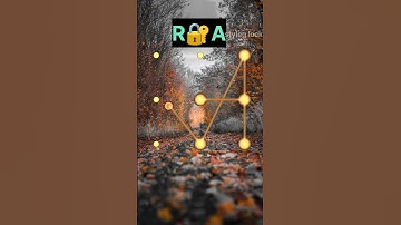 R.A lock screen lock pattern lock #short #shorts #ytshorts #youtubeshorts #screenlock