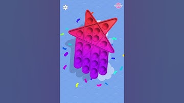 Pop Us! - All Levels Gameplay and Very Relaxing ASMR Sounds iOS, Android Game (Level 436-441)