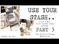 **USE YOUR STASH** ...File Folder ... **PART 3** …SPOOKY EDITION…Prima Marketing & Tim Holtz