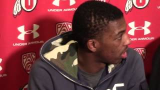 Utah players Delon Wright and Jordan Loveridge discuss beating UCLA