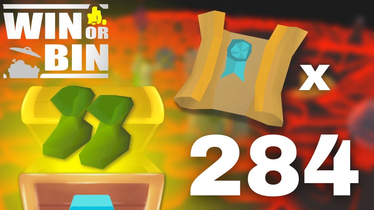 Ranger Boots ?!? - Most Efficient Medium Clues - Medium Clue Guide - Win OR Bin Ep3