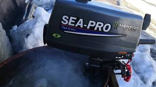 Мотор sea pro 2.6 замена поршневой и цилиндра под 5л.сил