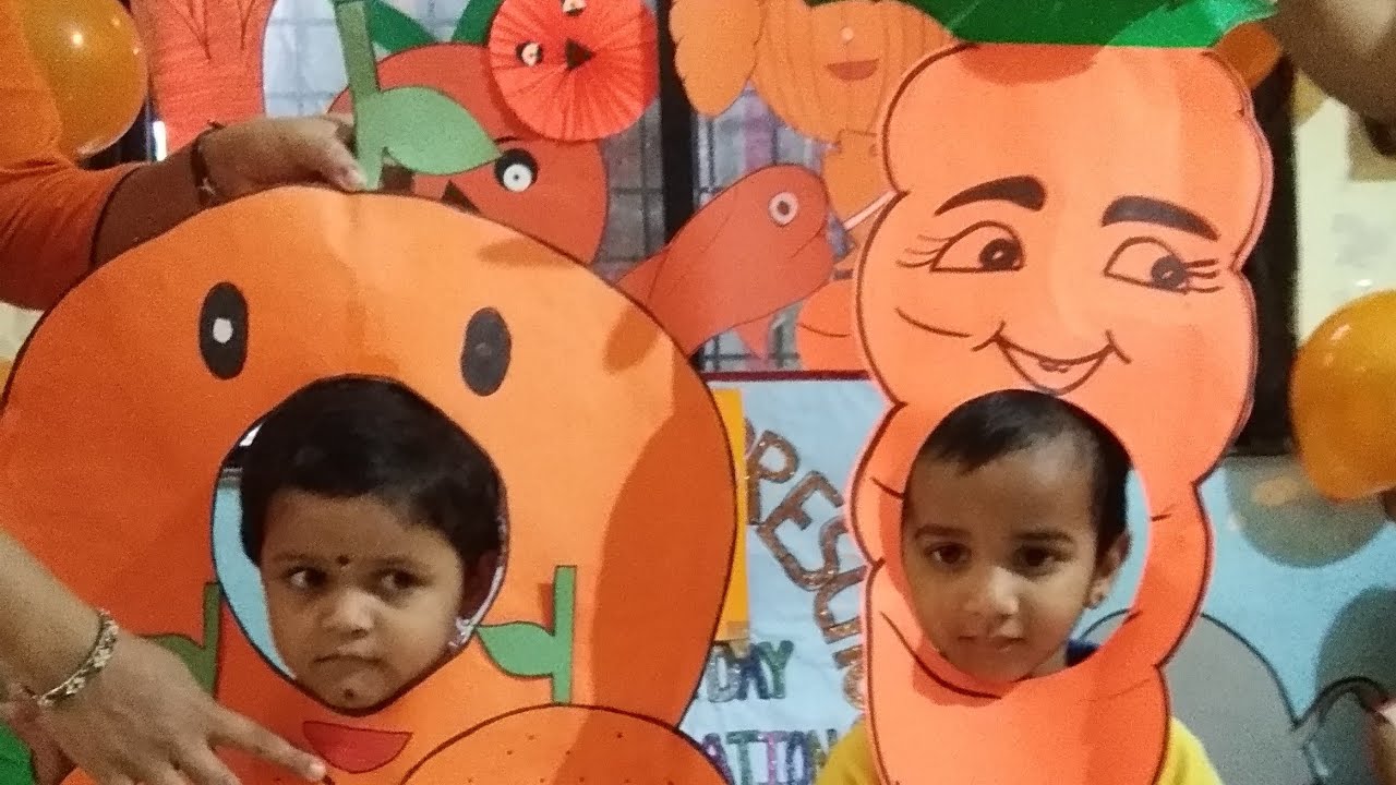 orange Color Day Celebration Color Song In Suryakamal Preschool YouTube orange Color Day Celebration Color Song In Suryakamal Preschool YouTube