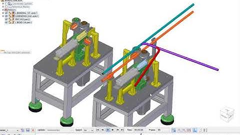 AUTOMATIC TUBE BENDING MACHINE DESIGN & ANIMATION IN SOLID EDGE