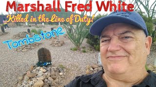 118 Marshall Fred White Killed in the Line of Duty