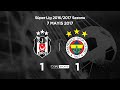 Beşiktaş 1-1 Fenerbahçe | Derbi Özeti (2016/17) ⚽