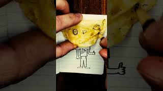 Pizza Shirt Chip Guy #short #shortsfeed #viral #draw #drawing #food #sketch #creative #amazing #wow