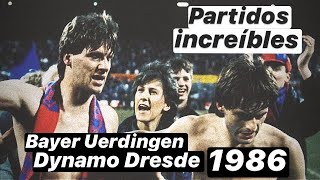 La madre de todas las remontadas. Alucinante. Uerdingen vs Dresde Recopa 86. #MundoMaldini