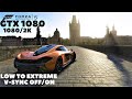 Forza Horizon 5 | GTX 1080 +i7 3770 | Low To Extreme Settings | 1080/2k |V-sync On/Off