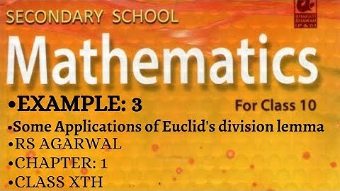 Show that any positive integer is of the form 3q or (3q+1) or (3q+2) for some integer q | Class Xth