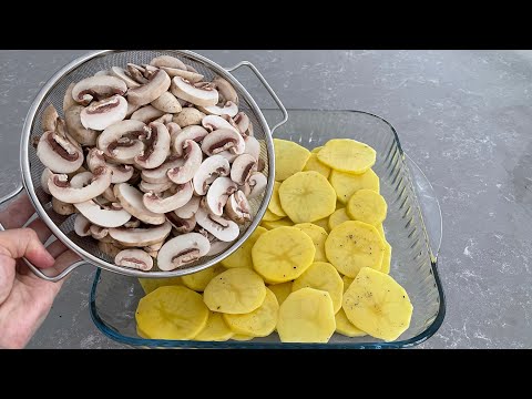 Video: Patates Ve Mantarlı Lezzetli Pasta