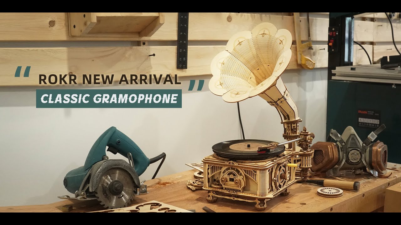 ROKR New Arrival Super Classic Gramphone LKB01