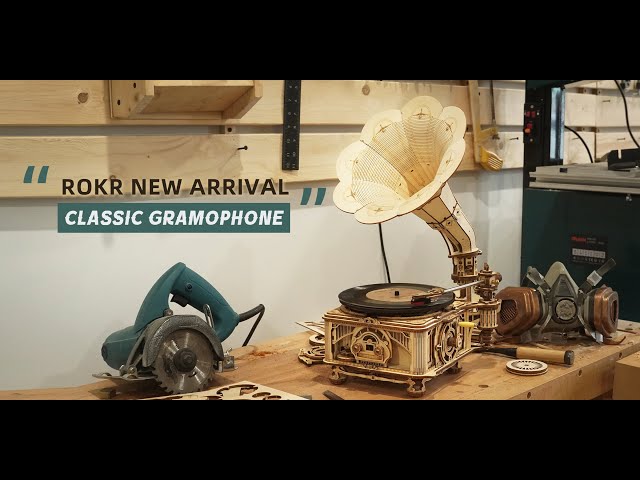 ROKR New Arrival Super Classic Gramphone LKB01 