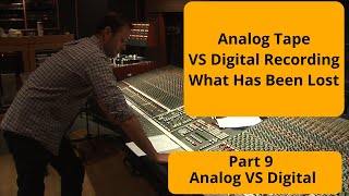 Analog vs Digital Audio Recording
