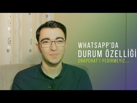 Whatsapp'da yeni durum özelliği