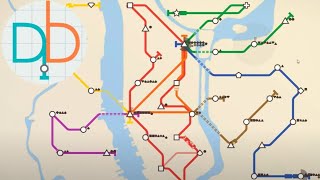 Mini Metro - Square Times Achievement (New York City)