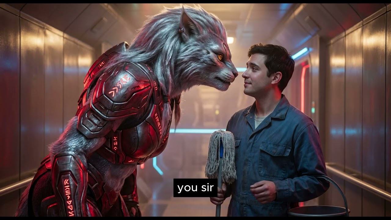 The Alpha Female Rejected Every Male — Until She Smelled the Human Janitor | HFY | A Short Sci-fi