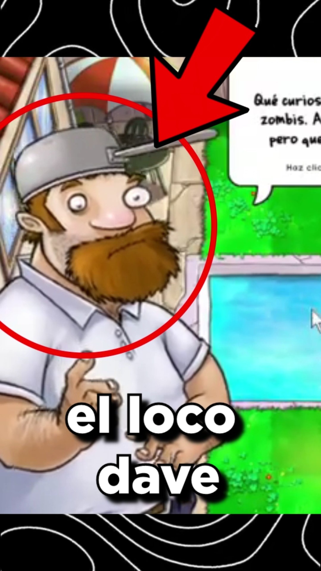 ¿POR QUÉ EL LOCO DAVE USA UN SARTÉN EN LA CABEZA? ? #plantsvszombies #josativi #shorts #miedo