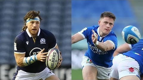 Scotland vs Italy 6 Nations Rd 5 2021