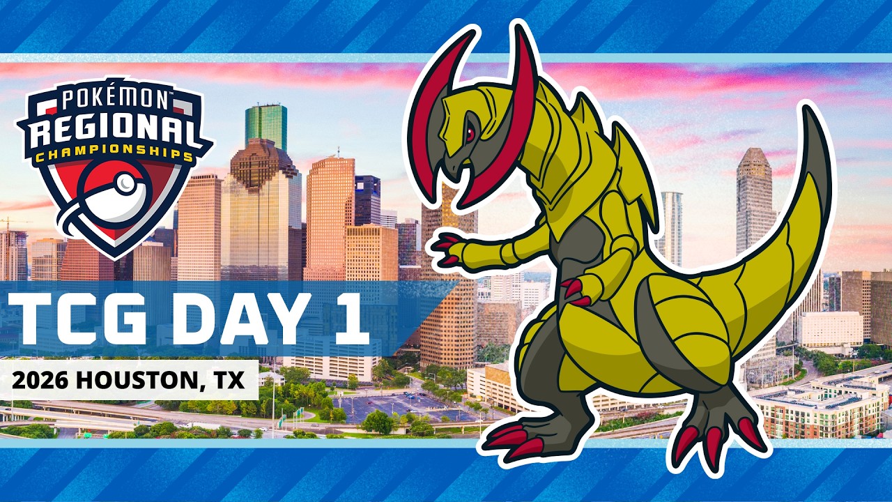 TCG Day 1 | 2026 Pokémon Houston Regional Championships - YouTube