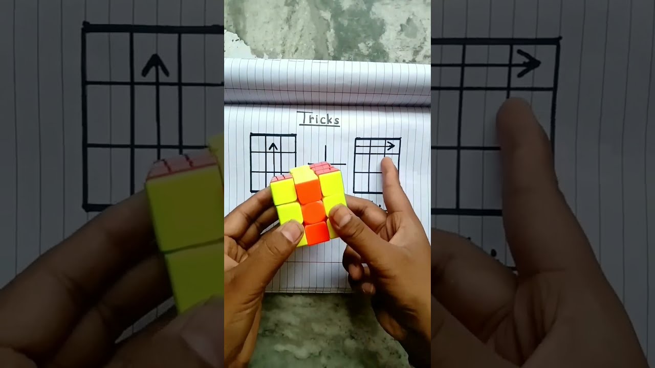 3 By Rubik S Cube Solve Magic Tricks Viral Shorts Shortsvideo