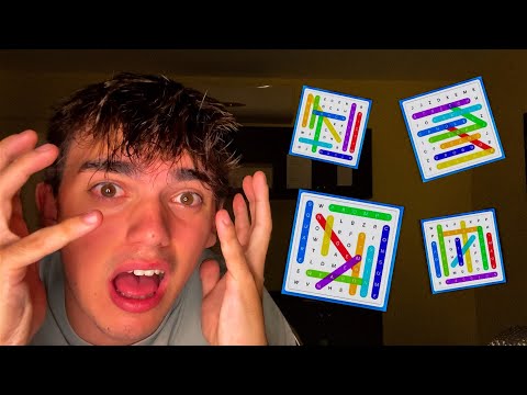 ASMR with Wordsearch Puzzle | Whispered