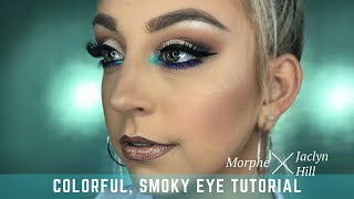 Colorful, Smoky Eye ft. the Morphe X Jaclyn Hill Palette