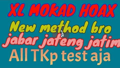 [New] Cara Membuat Config XL-Axis Opok TKP JABAR JATENG JATIM - ALL TKP test Sendiri
