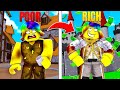 I went from POOR to RICH by Stealing 1,000,000,000,000$ from the KING.. (Roblox)