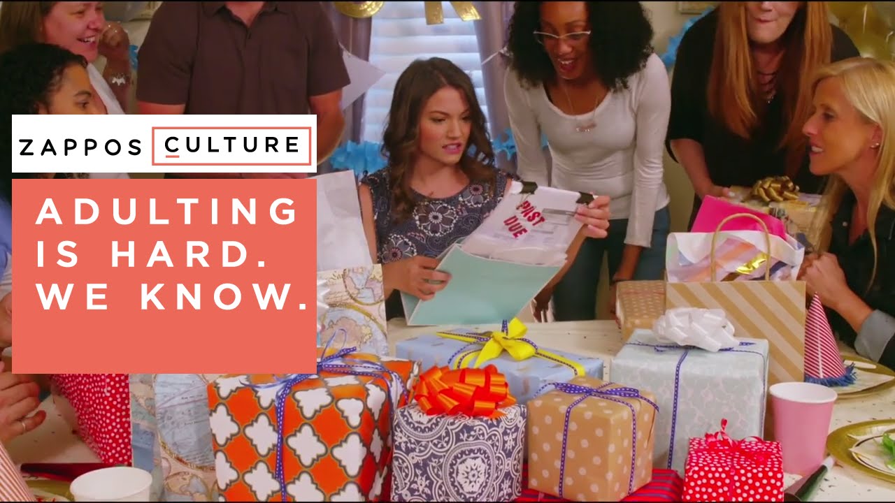 Adulting is Hard | Happy 18th Birthday, Zappos! [W]