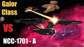 Viewer Request - USS Enterprise A VS Cardassian Galor Class - Both Ways - Star Trek Starship Battles