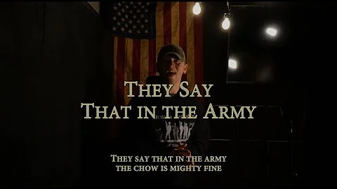 They Say That in the Army (Military Cadence) | Official Lyric Video
