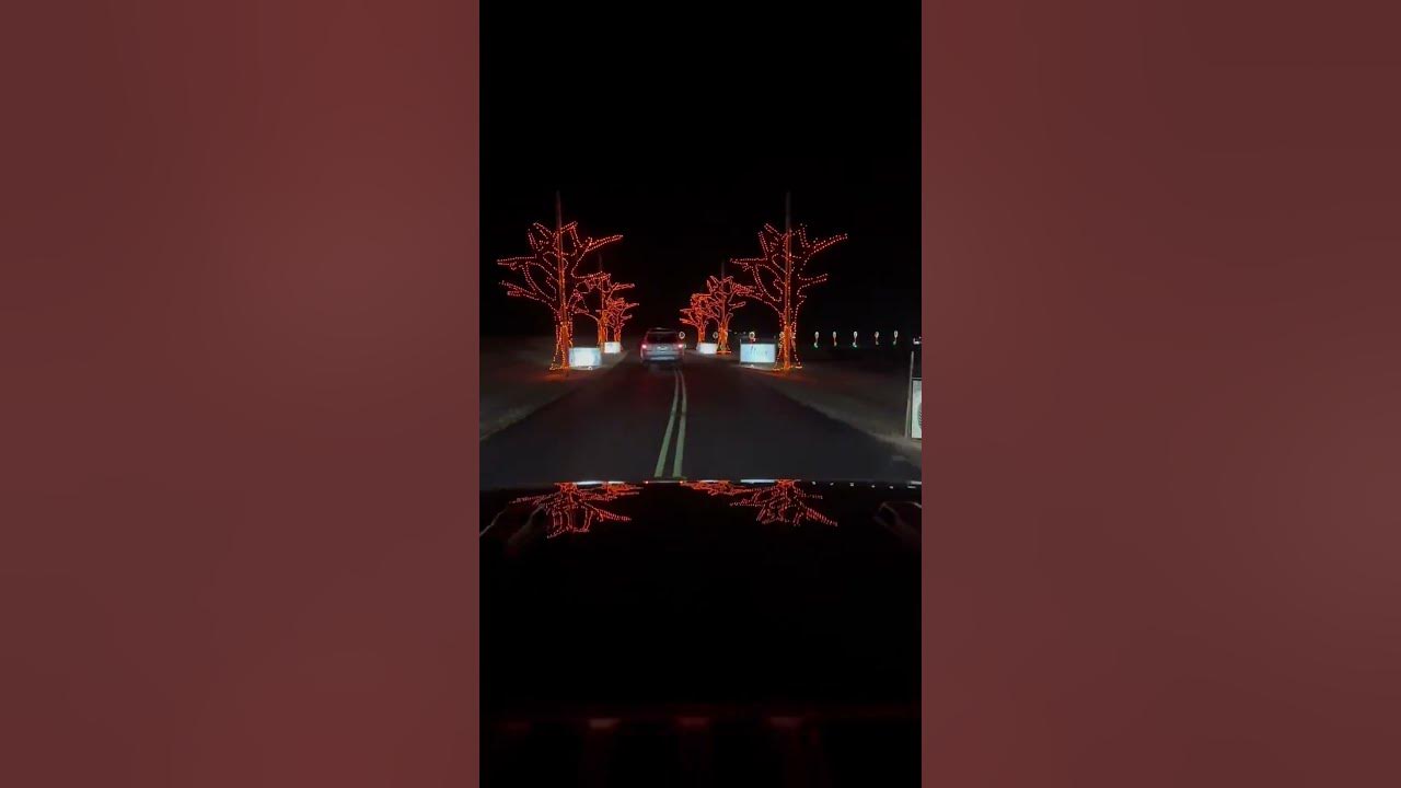 Drive Thru Christmas Lights in Purcell, Ok YouTube
